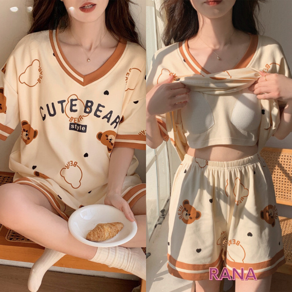 Quần Đùi Áo Cổ Tròn