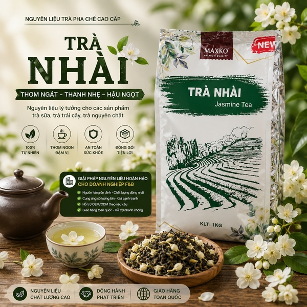 Trà nhài Maxko 1kg