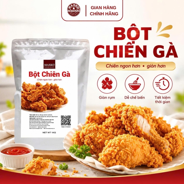 Bột Chiên Gà Maxko 1kg