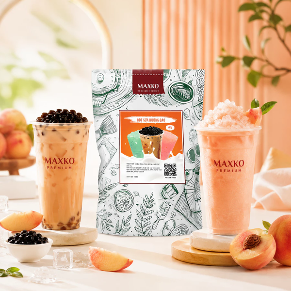 Bột sữa hương đào Maxko 1kg