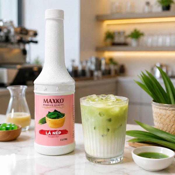 Siro Lá Nếp Maxko 1L