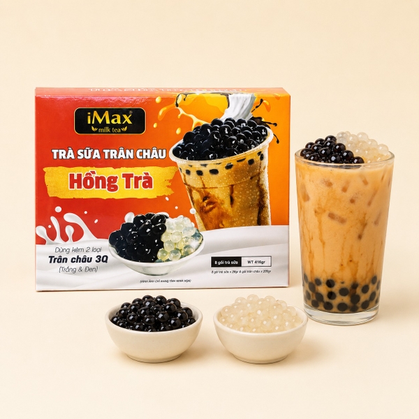 Trà Sữa Hòa Tan Vị Hồng Trà Maxko