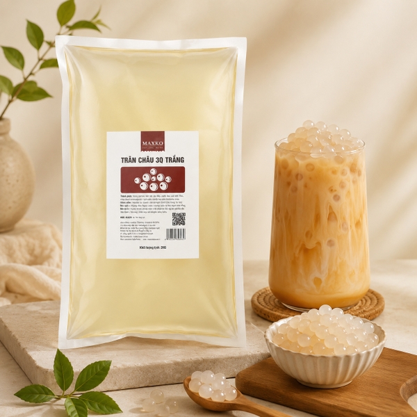 Trân Châu 3Q Trắng Maxko 2kg