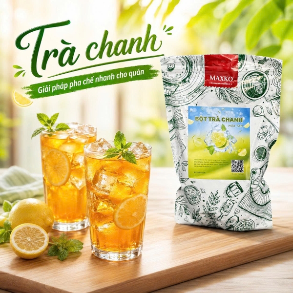 Bột Trà Chanh Maxko 1kg