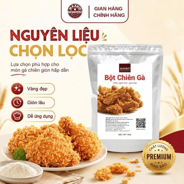 Bột Chiên Gà Maxko 1kg