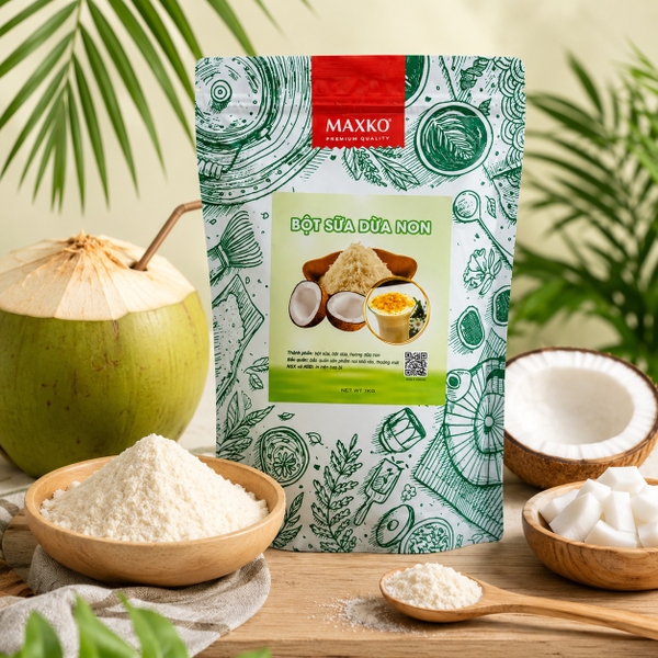 Bột Sữa Dừa Non Maxko 1kg
