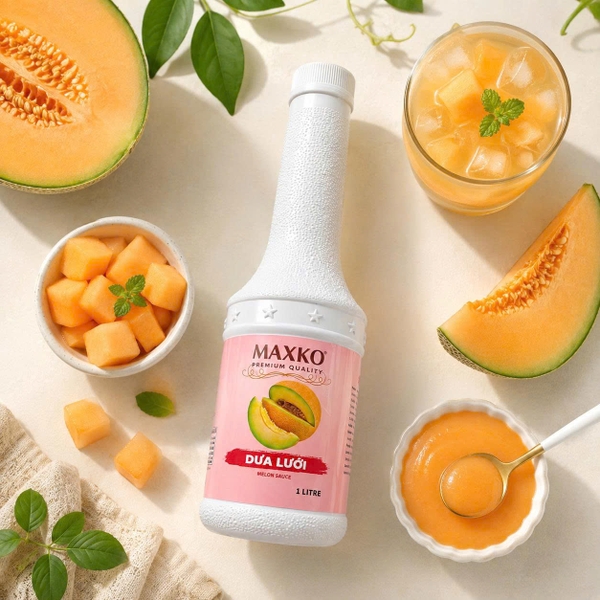 Sốt Dưa Lưới Maxko 1L