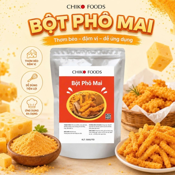 Bột phô mai rắc 1kg