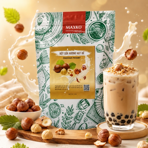 Bột Sữa Hương Hạt Dẻ Maxko 1kg