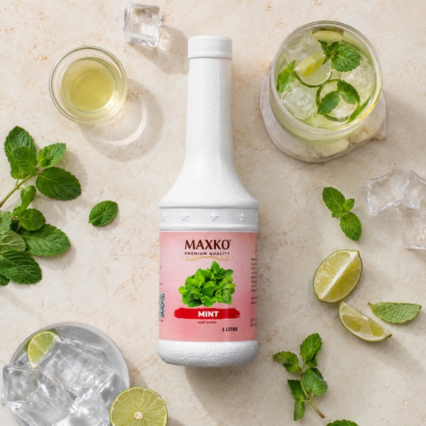 Siro Bạc Hà Maxko 1L
