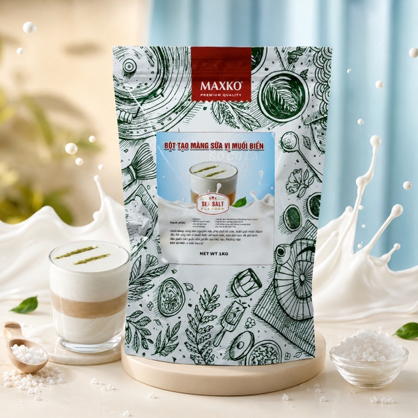 Bột Muối Biển Maxko 1Kg