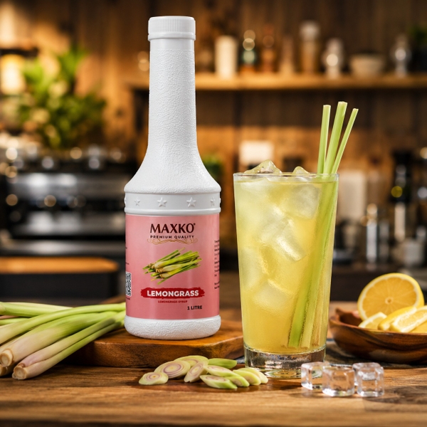 Siro Sả Maxko 1L