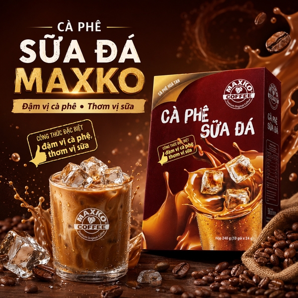 Cà phê Sữa Đá Maxko