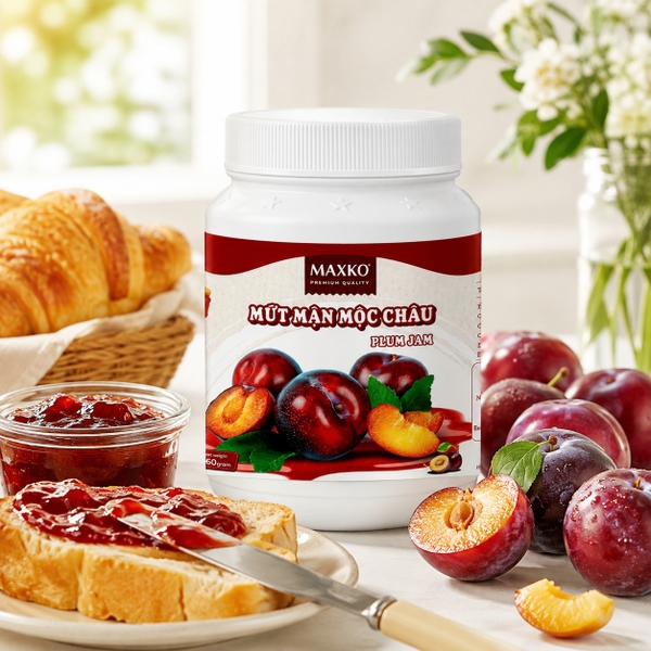 Mứt Mận Mộc Châu Maxko 1Kg