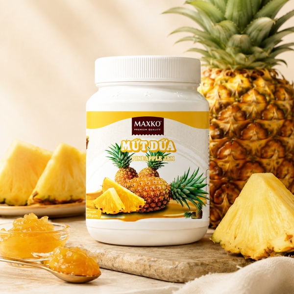 Mứt Dứa Maxko 1Kg