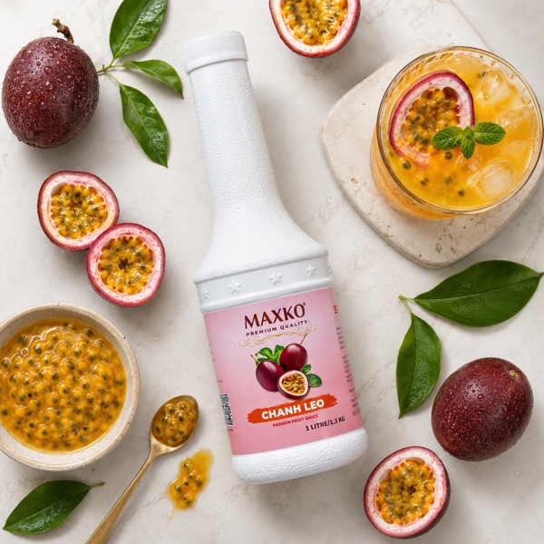 Sốt Chanh Leo Maxko 1L