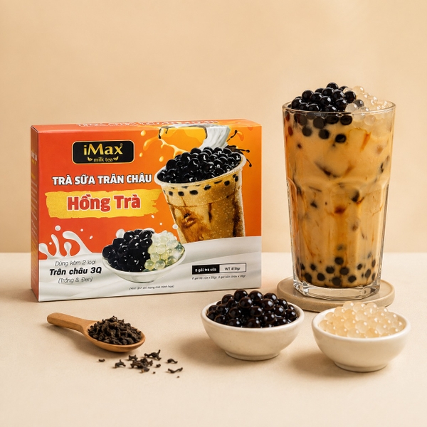 Trà Sữa Hòa Tan Vị Hồng Trà Maxko