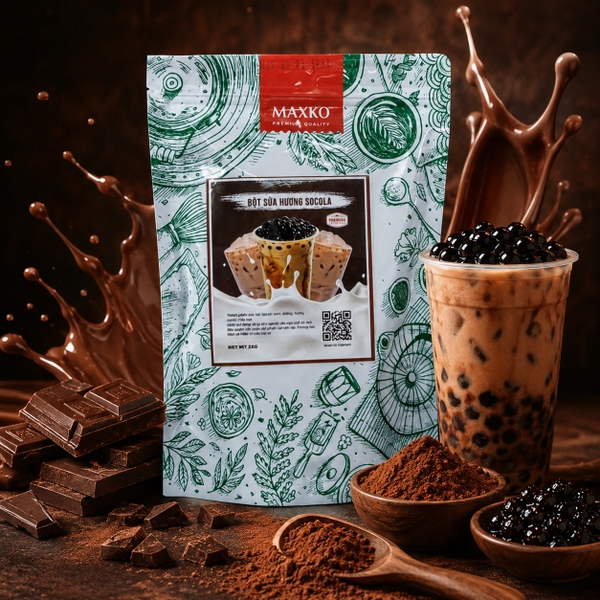 Bột Sữa Hương Socola Maxko 1kg