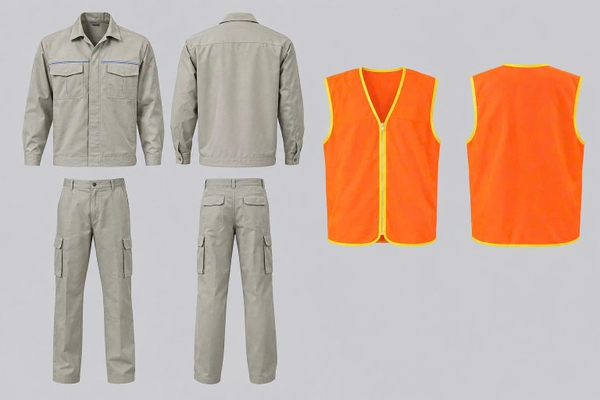 Các Mẫu Quần Bảo Hộ Lao Động Phổ Biến Theo Chất Liệu Vải