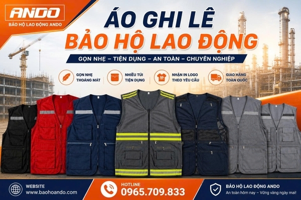 Áo Ghi Lê Bảo Hộ Lao Động – Tối Ưu Sự Tiện Lợi, Nâng Cao Hiệu Quả Công Việc