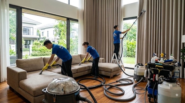 Tại sao bạn cần tới dịch vụ vệ sinh ghế sofa tại nhà?
