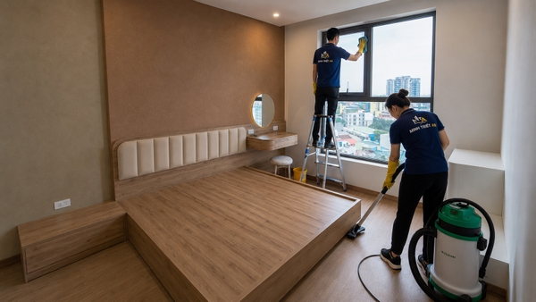 Quy trình vệ sinh chung cư sạch sẽ, nhanh gọn nhất