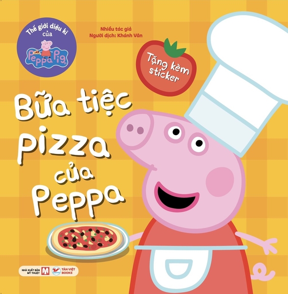 Truyện Tranh Thế giới diệu kì của Peppa Pig: Bữa tiệc pizza của Peppa