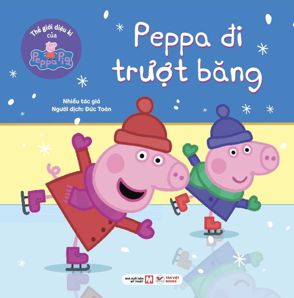 Truyện Tranh Thế giới diệu kì của Peppa Pig: Peppa đi trượt băng