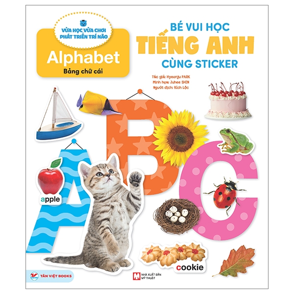 Bé Vui Học Tiếng Anh Cùng Sticker - Bảng Chữ Cái