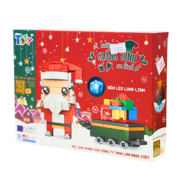 K7856_Bộ xếp hình - Giáng sinh - LF71
