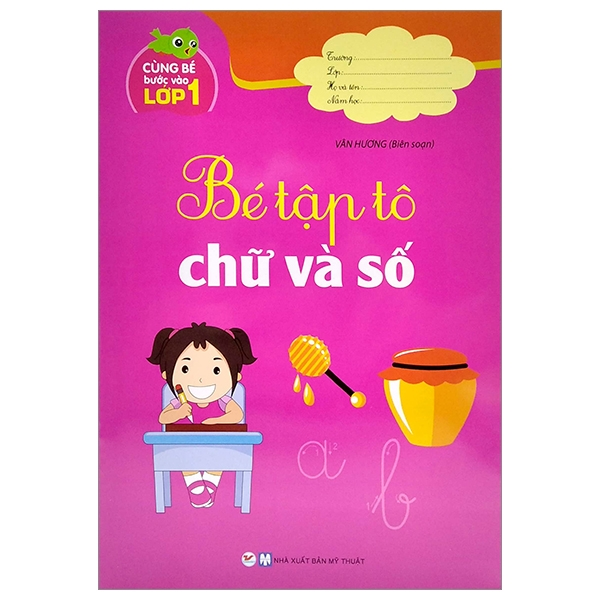 12_Cùng bé bước vào lớp 1 - Bé tập tô chữ và số