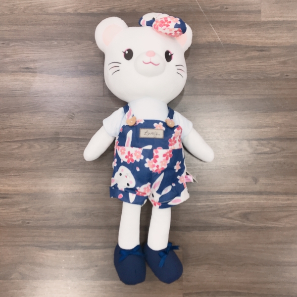 Thú Bông Mèo Trắng Nam, Nữ 38cm