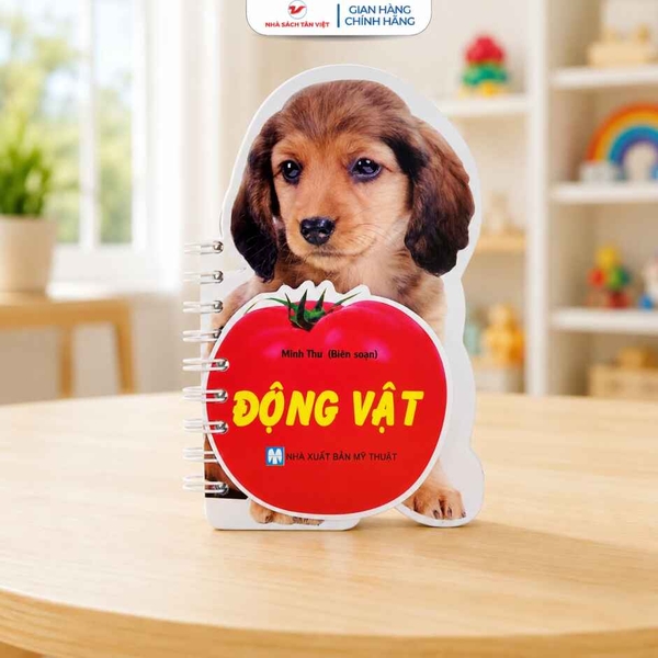 Học Từ Theo Chủ Đề - Động Vật (Tái Bản 2026) - Sách cho bé tập nói