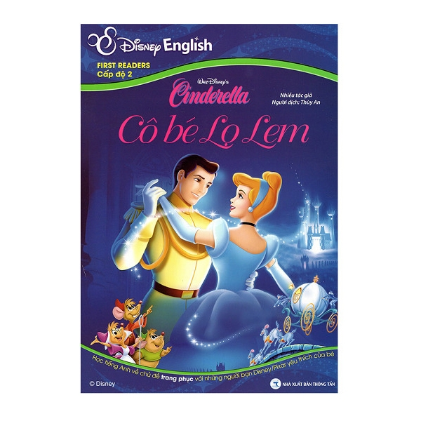 Disney English - Cấp Độ 2: Cô Bé Lọ Lem (Không CD)