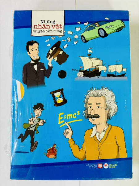 Boxset Những Nhân Vật Truyền Cảm Hứng (Bộ 4 Cuốn)