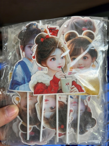 Cắm Giấy Bé Gái 21 (10set)