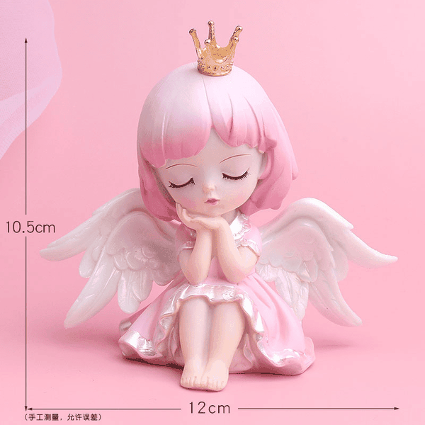 Mô Hình Chibi Thiên Thần Trang Trí Bánh Kem