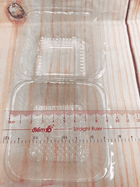 Hộp Nhựa Đựng Bánh H17 (100 Chiếc)