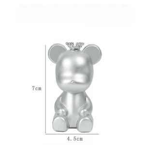 Gấu KAWS Trang Trí Bánh Kem Nhiều Màu