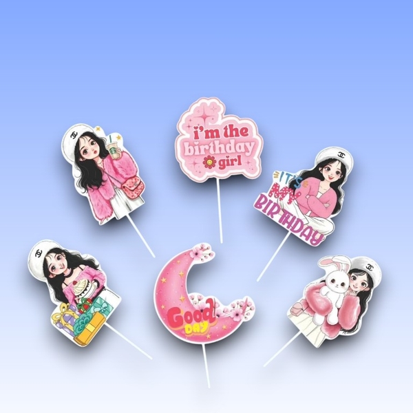 Cắm Giấy Bé Gái 15 (10set)