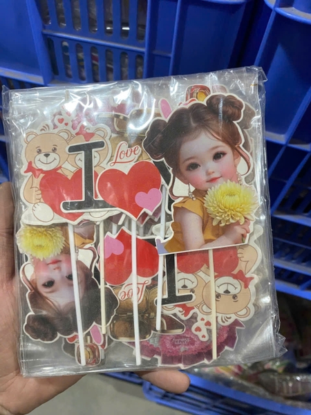 Cắm Giấy Bé Gái 12 (10set)