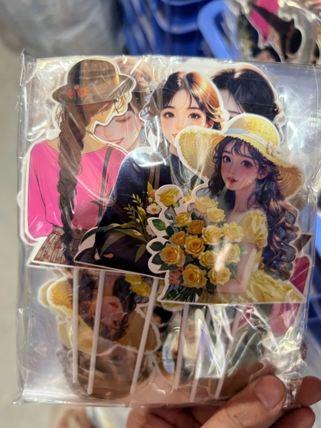 Cắm Giấy Bé Gái 20 (10set)