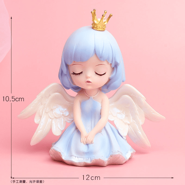 Mô Hình Chibi Thiên Thần Trang Trí Bánh Kem