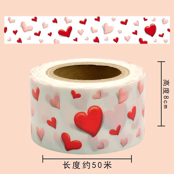 Mica Quấn Thành Bánh Cứng Hình Tim 1kg