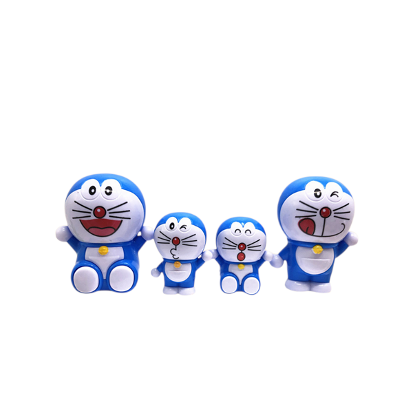 Bộ Mô Hình Doraemon Trang Trí Bánh Kem