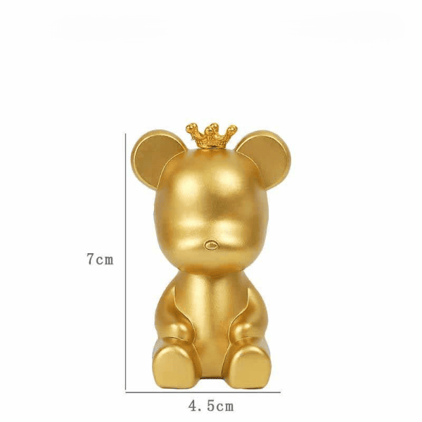 Gấu KAWS Trang Trí Bánh Kem Nhiều Màu