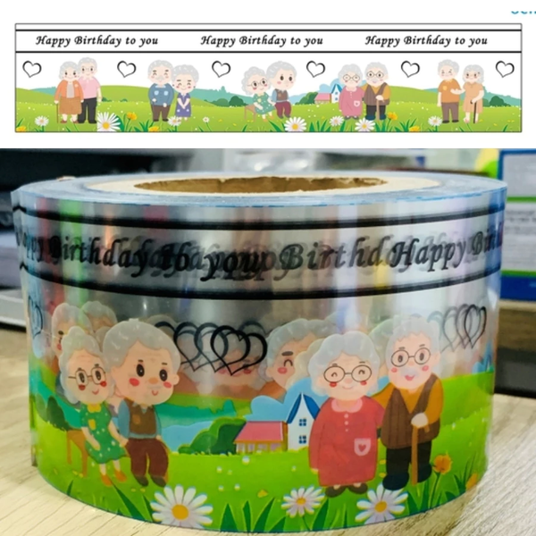 Mica Quấn Thành Bánh Cứng 8 Cm Hình Ông Bà 1kg