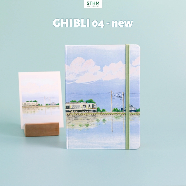 Sổ tay may chỉ bìa cứng Ghibli A5