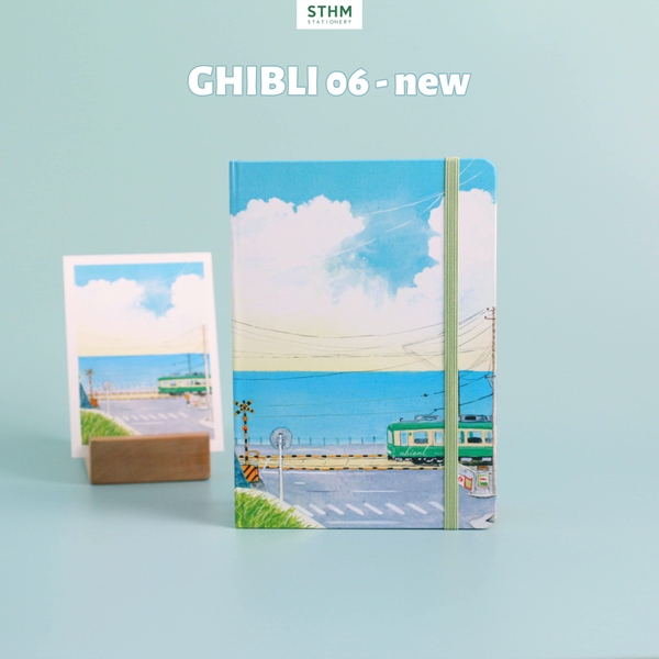 Sổ tay may chỉ bìa cứng Ghibli A5