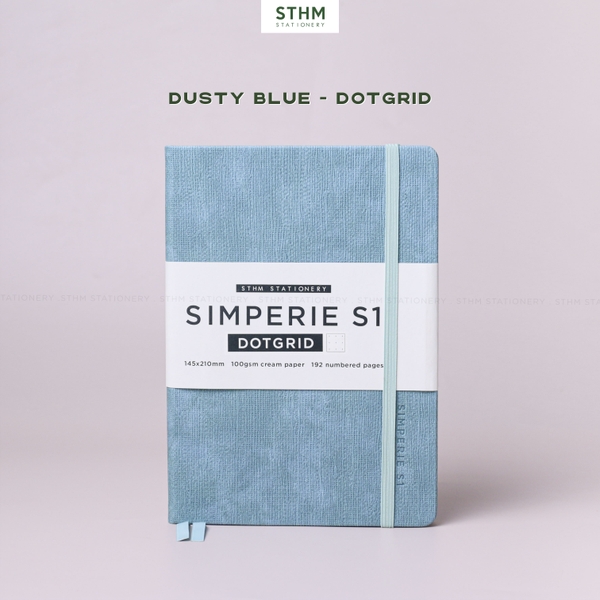 Sổ tay may chỉ bìa cứng PU Simperie S1 A5